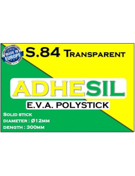 Batoane silicon solid EVA - S.84 Transparent
