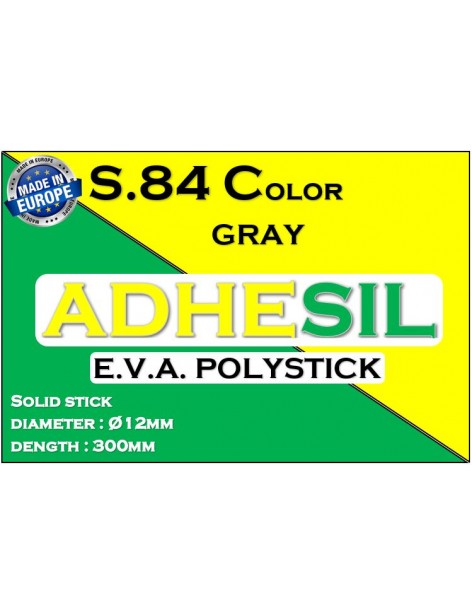 BATOANE COLOR SILICON SOLID EVA - S.84 GRAY (ARGINTIU/GRI)