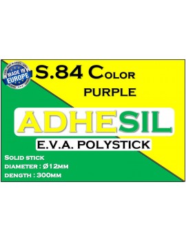 Batoane silicon solid EVA - S.84 Purple